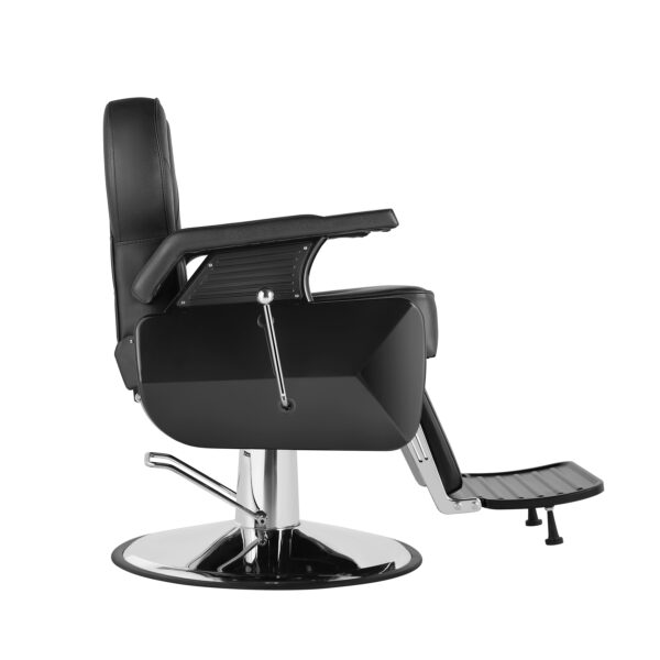 Friseurstuhl Leder 110 x 69 x 97 - 110 cm schwarz – Bild 6