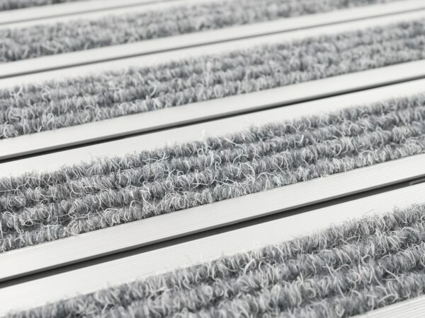 Fussmatte Aluminium 60 x 40 cm silber/grau – Bild 5