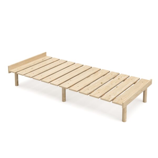 Futonbett Holzbett KIOTO 90 x 200 cm – Bild 3