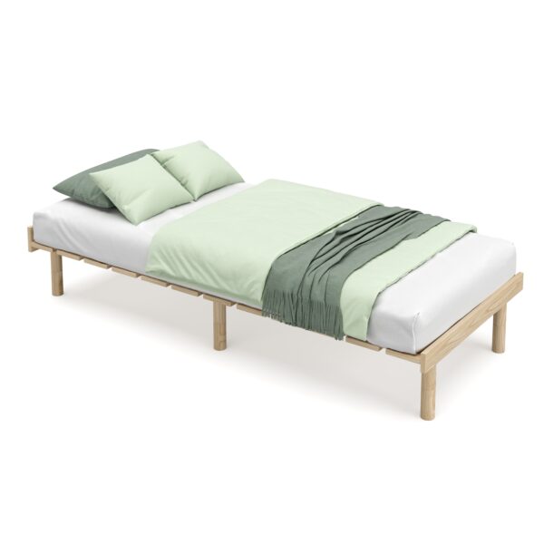 Futonbett Holzbett KIOTO 90 x 200 cm – Bild 2