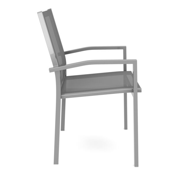 Gartenstuhl ZILLY 2er Set grau – Bild 5