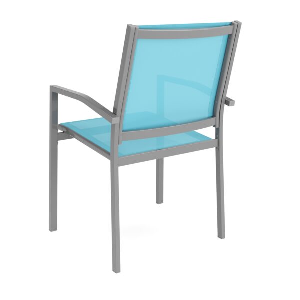 Gartenstuhl ZILLY 2er Set blau – Bild 6