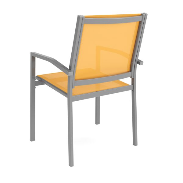 Gartenstuhl ZILLY 2er Set orange – Bild 6