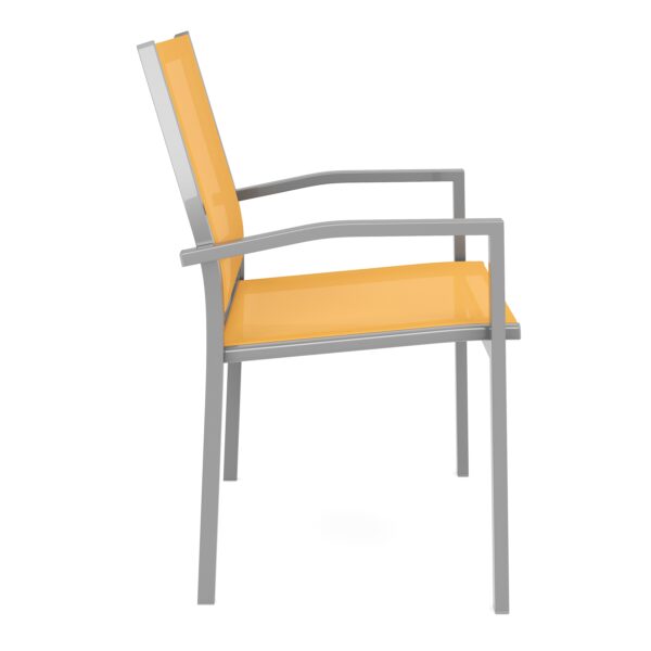 Gartenstuhl ZILLY 2er Set orange – Bild 5