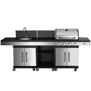 Gasgrill Outdoorküche AMPATO 4+1 Brenner