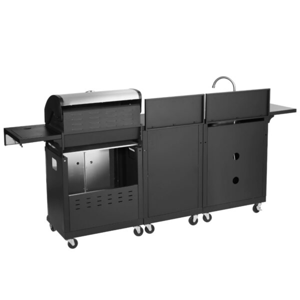 Gasgrill Outdoorküche AMPATO 4+1 Brenner – Bild 5