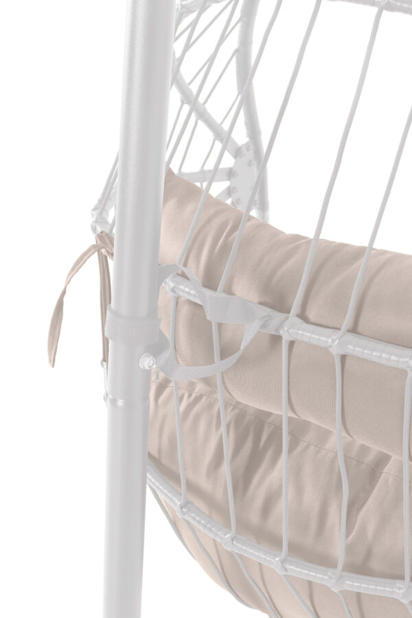 Hängesessel mit Gestell LAOS beige – Bild 4