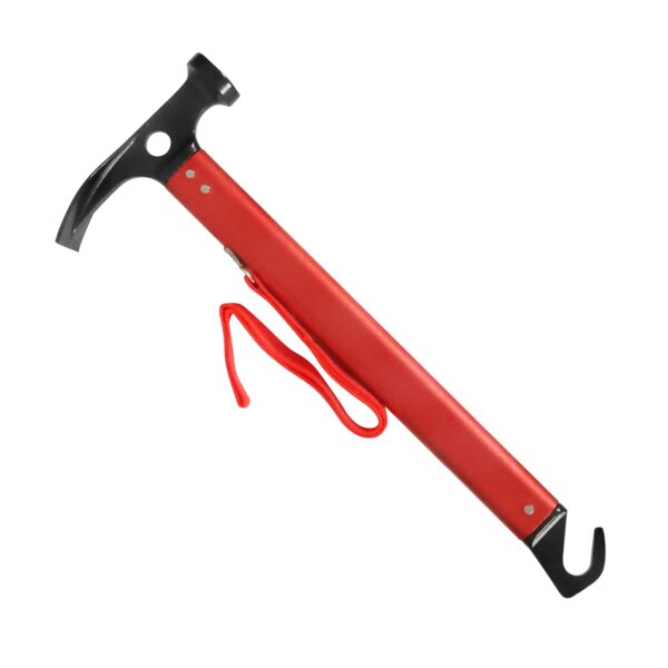 Hammer Zelthammer Stahl 32 cm rot – Bild 2