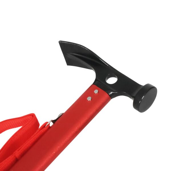 Hammer Zelthammer Stahl 32 cm rot – Bild 5