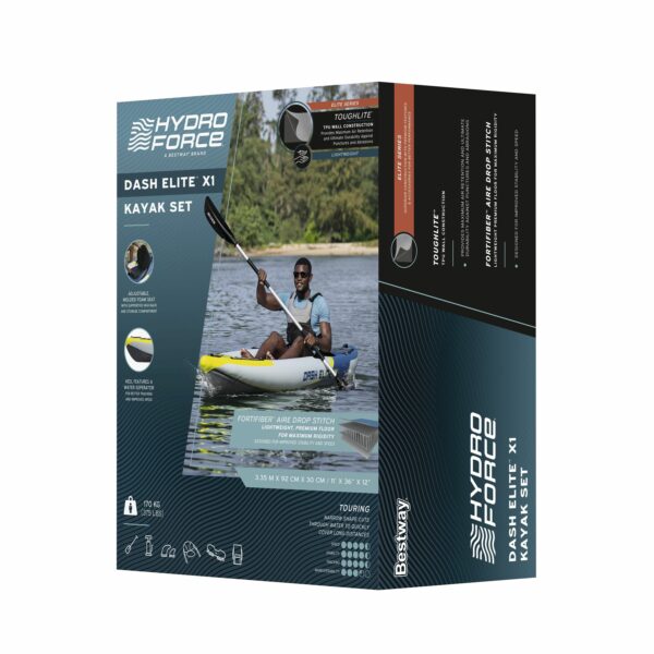 Bestway Kajak DASH ELITE X1 335 cm – Bild 9