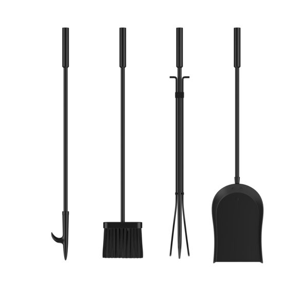 Kaminholzregal mit Kaminbesteck 40 x 30 x 74 cm – Bild 8