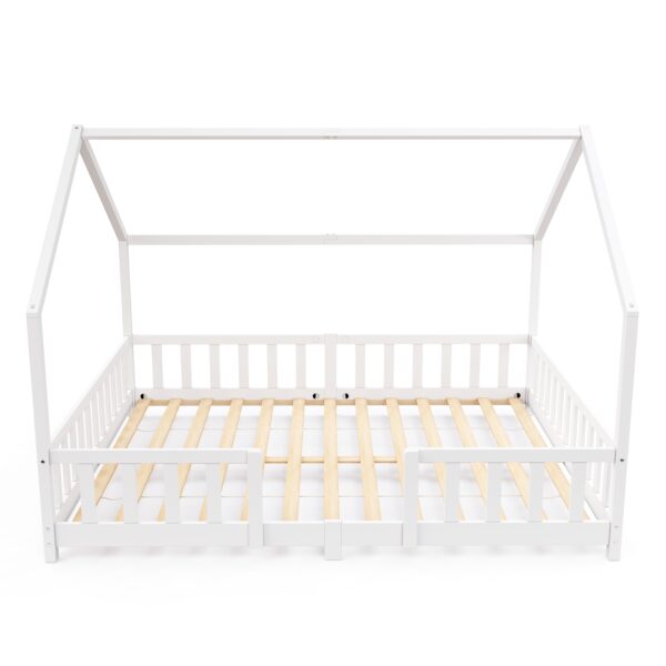 Kinderbett MAISON 160 x 200 cm weiss – Bild 3