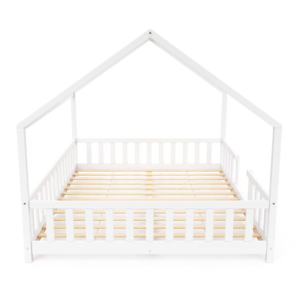 Kinderbett MAISON 160 x 200 cm weiss – Bild 5