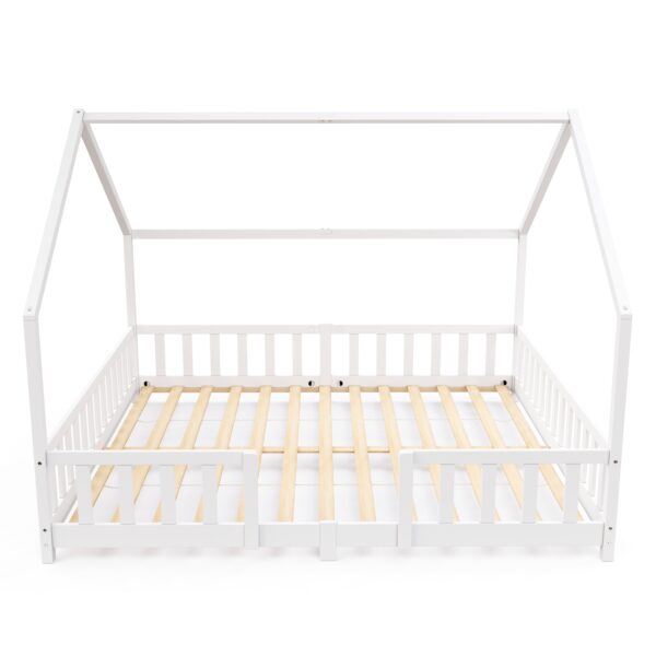 Kinderbett MAISON 180 x 200 cm weiss – Bild 3