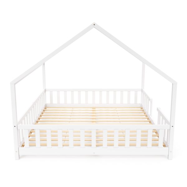 Kinderbett MAISON 180 x 200 cm weiss – Bild 5