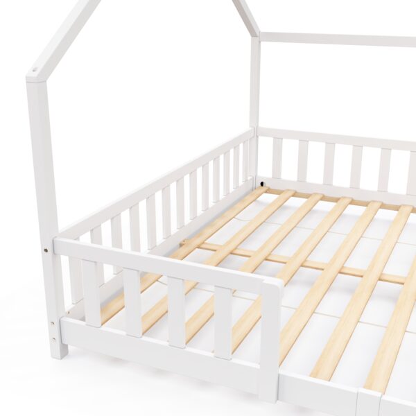 Kinderbett MAISON 180 x 200 cm weiss – Bild 6