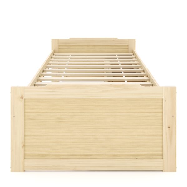 Kinderbett mit Schubladen EMMANUELLE 90 x 200 cm natur – Bild 4