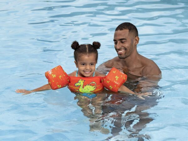 Schwimmhilfe für Kinder Puddle Jumper Seeungeheuer 15 - 30 kg – Bild 3