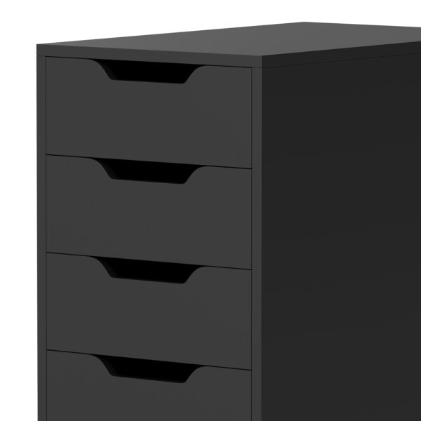 Korpus BEMI 5 Schubladen schwarz – Bild 6