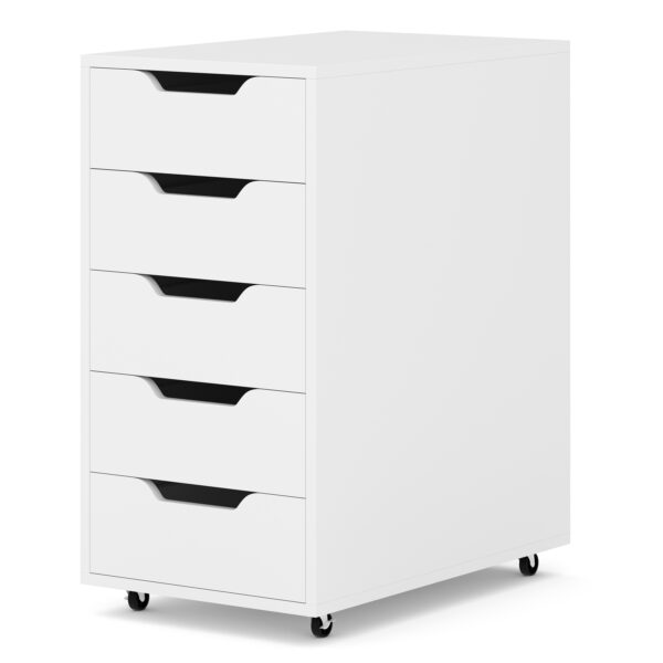 Korpus BEMI 5 Schubladen weiss – Bild 4