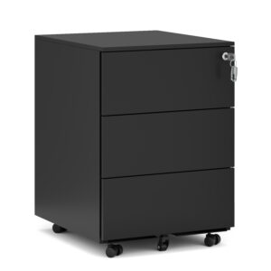 Korpus MULTI 3 Schubladen schwarz