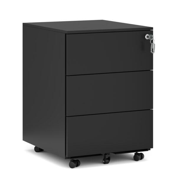 Korpus MULTI 3 Schubladen schwarz