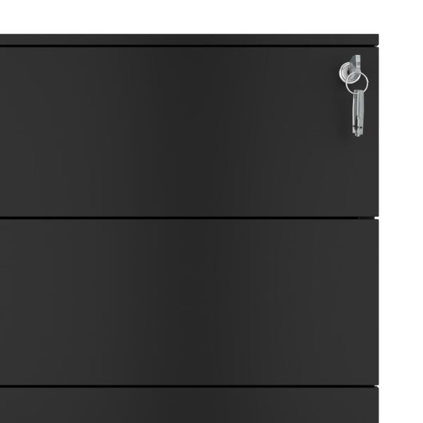 Korpus MULTI 3 Schubladen schwarz – Bild 5