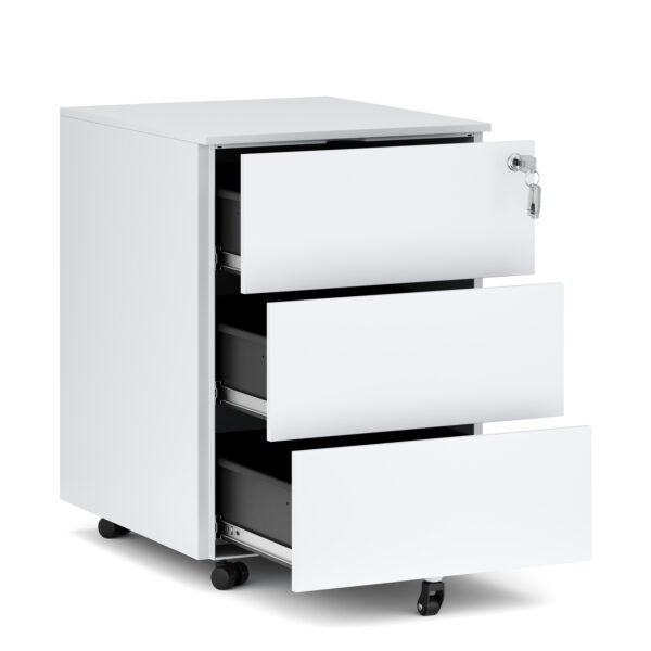 Korpus MULTI 3 Schubladen weiss – Bild 2