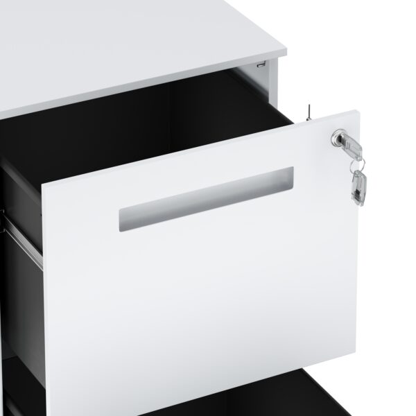 Korpus TIPO 2 Schubladen weiss – Bild 4