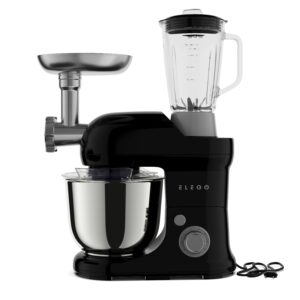 Küchenmaschine 3-in-1 mit Standmixer und Fleischwolf 1300W