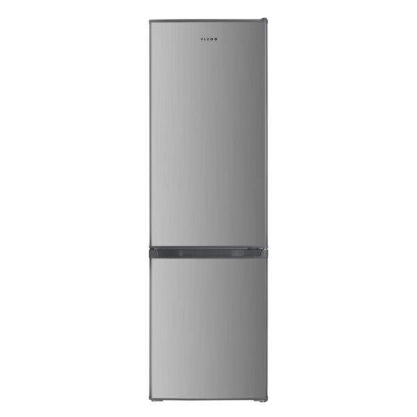 Kühlschrank mit Gefrierer 260L silbergrau – Bild 3