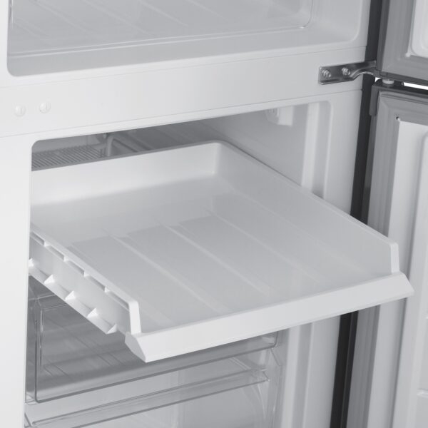 Kühlschrank mit Gefrierer 260L silbergrau – Bild 9