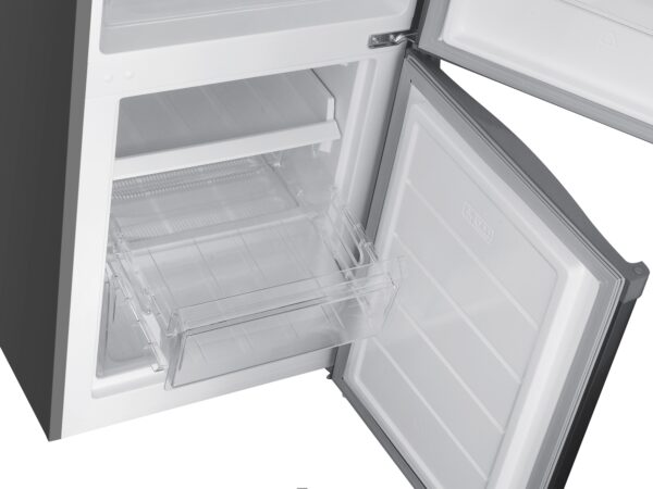 Kühlschrank mit Gefrierer 260L silbergrau – Bild 7