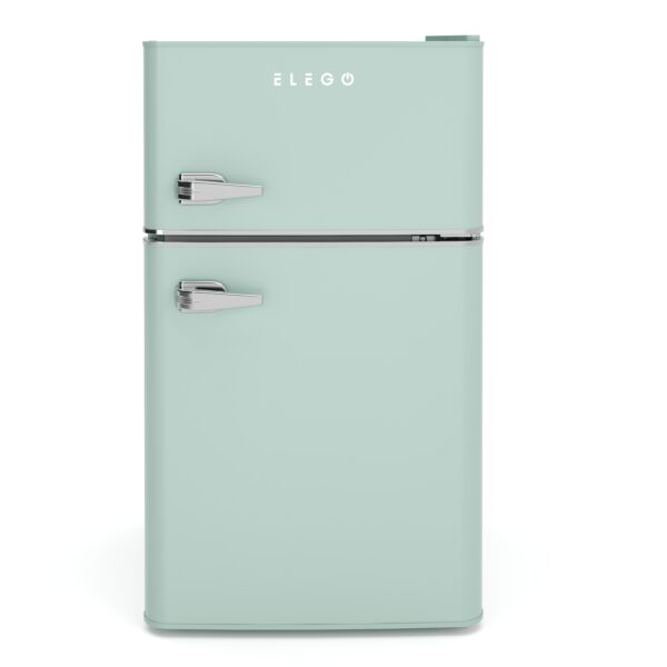 Kühlschrank mit Gefrierfach HOLO 90L mint – Bild 2