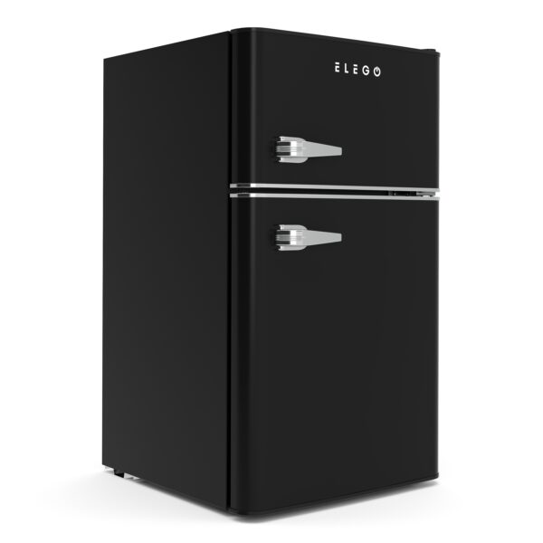 Kühlschrank mit Gefrierfach HOLO 90L schwarz
