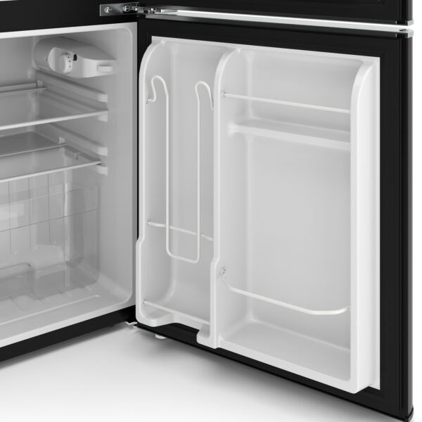 Kühlschrank mit Gefrierfach HOLO 90L schwarz – Bild 6