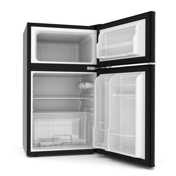 Kühlschrank mit Gefrierfach SLON 90L schwarz – Bild 3