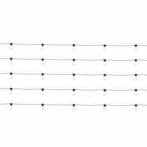 LED Lichterkette Outdoor mit 25 Glühbirnen 15 m