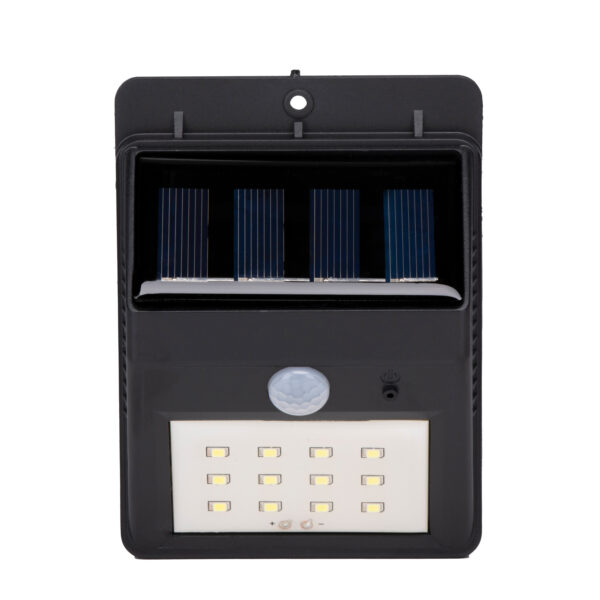 LED Solar Wandleuchte mit Bewegungsmelder – Bild 2