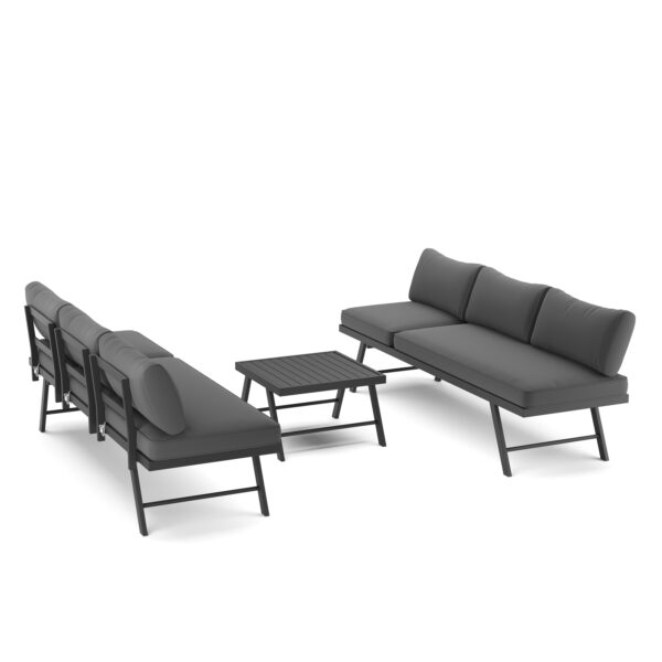 Lounge CALVI multifunktional anthrazit – Bild 4