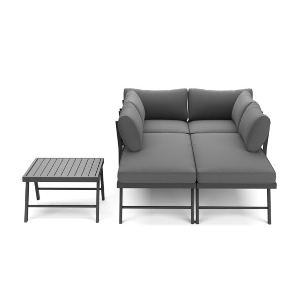 Lounge CALVI multifunktional anthrazit – Bild 5