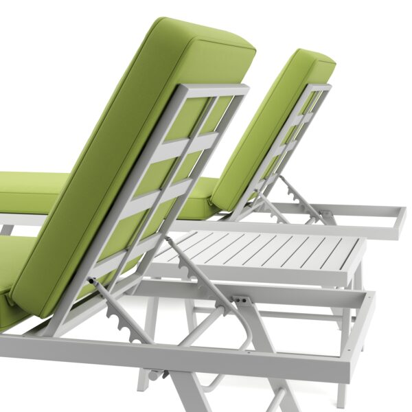 Lounge CALVI multifunktional grün/weiss – Bild 10