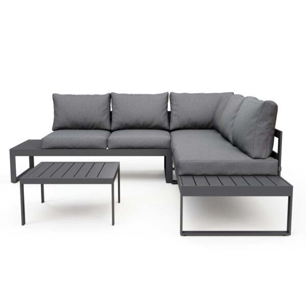 Lounge CAMILA anthrazit/schwarz – Bild 4