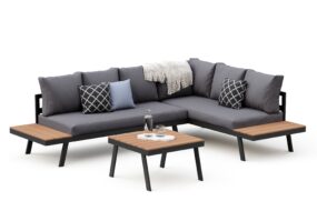 Lounge PHILOMEA anthrazit/schwarz
