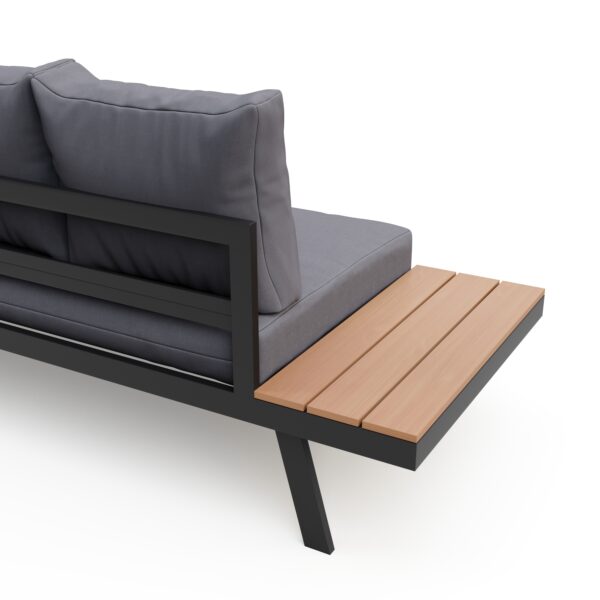 Lounge PHILOMEA anthrazit/schwarz – Bild 8