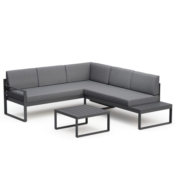 Lounge ROKSOLANA anthrazit/schwarz – Bild 2