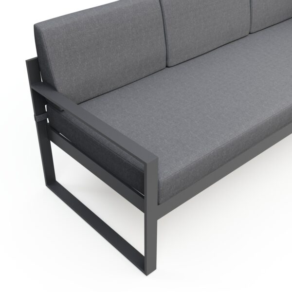 Lounge ROKSOLANA anthrazit/schwarz – Bild 8