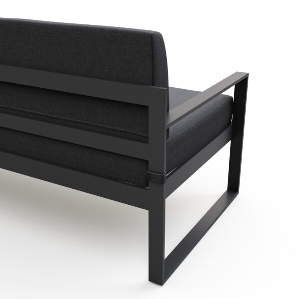Lounge ROKSOLANA anthrazit/schwarz – Bild 9