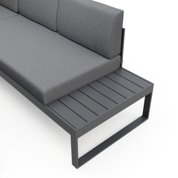 Lounge ROKSOLANA anthrazit/schwarz – Bild 7