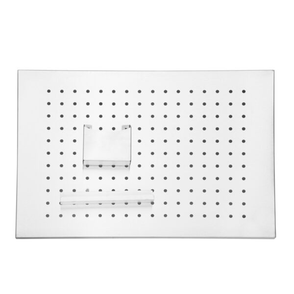 Magnettafel Lochwand Edelstahl 50 x 34 cm – Bild 2